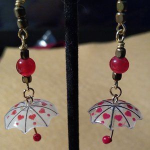 Sweet Little Umbrella Earrings